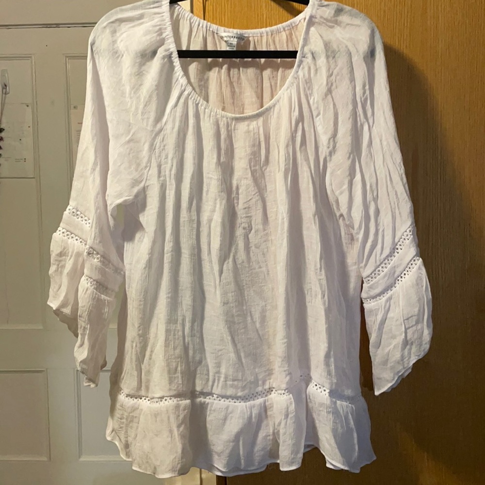 Women’s White tunic/beach cover up